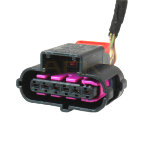 6 pin accelerator pedal sensor wiring connector 8k0 973 706 for audi