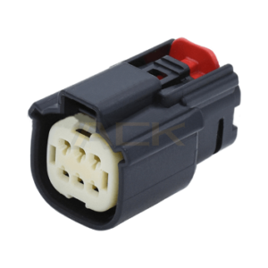 6 way molex waterproof receptacle crimp connector for car lighting 33472 0606