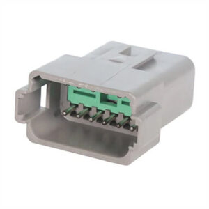 deutsch dt series 12 pin male receptacle connector dt04 12pa