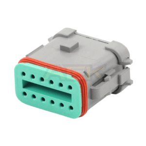 deutsch dt series 12 way female receptacle connector dt06 12sa with w12s