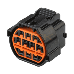 10 way female sensor connector headlight socket hp066 10021 for hyundai kia k2