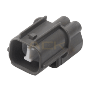 2 pin male headlight low beam lamp connector abs wheel speed sensor plug 6181 0070