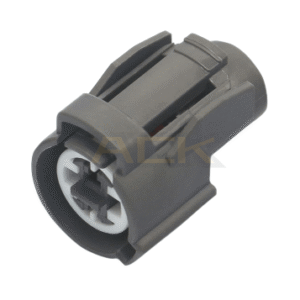 2 pole female coolant temperature sensor connector grey color 6189 0156