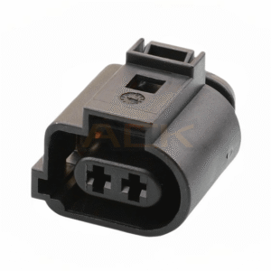 2 way female headlight washer pump connector sensor plug fuel injector socket housing 1j0 973 722 a