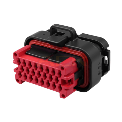 Conector de sensor hembra de color negro AMPSEAL de 23 vías 770680-1