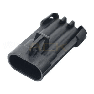 3 pin male delphi metri pack 150 series housing sealed ignition coil plug 12129615
