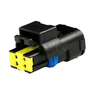 Conector de luz antiniebla de la carcasa del sensor de temperatura del refrigerante hembra Delphi FCI de 4 vías SICFHPE04BK 15369055