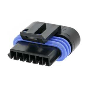 Conector TPS del sensor de posición del acelerador de la serie Delphi Metri-Pack 150.2 hembra de 6 polos 12162210