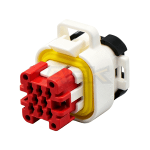 8 way ampseal female sensor connector white color 776286 2