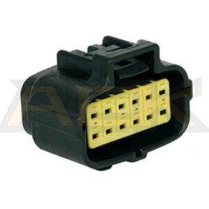 Conector del sensor de rango de transmisión hembra de 12 vías AMP 174661 2 (3)