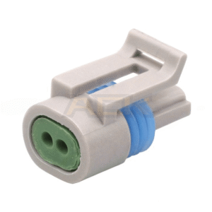 delphi 2 way female metri pack 150.2 series pull to seat sealed map tps sensor connector efi plug 12162197
