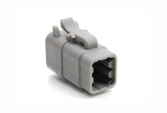 deutsch dtm series 6 way female receptacle connector dtm06 6s (4)