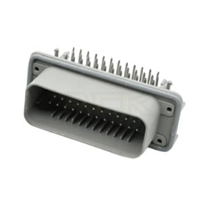 right angle 35 pin ampseal male sensor connector ecu pcb header 776163 4