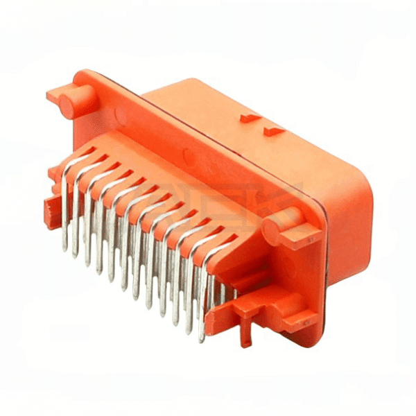 right angle 35 pin ampseal male sensor connector ecu pcb header 776163 6