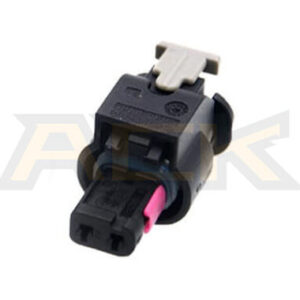 2 pin tyco amp auto fuel injector connector waterproof impact sensor plug for vw audi (2)
