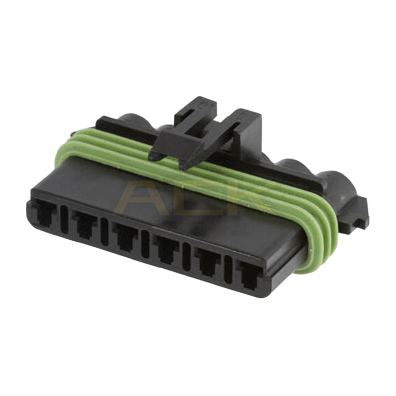 delphi 6 way female fuel injector connector 12059573