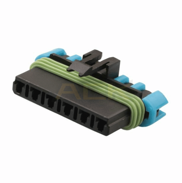 delphi 6 way female fuel injector connector 12059573