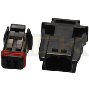2 pin male waterproof auto connector mx19002p51