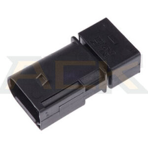 Conector automotriz sellado macho de 3 pines 1 968408 2