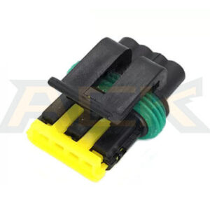 Conector de cable hembra impermeable de 4 orificios 444046 1 13627093 (2)