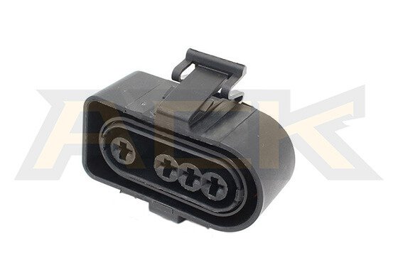 pl22530684 black 4 pin female fep automotive connectors 3a0 973 304 3a0973304