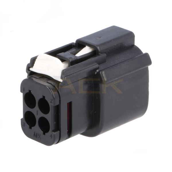 4 hole female waterproof auto connector 19418 0005