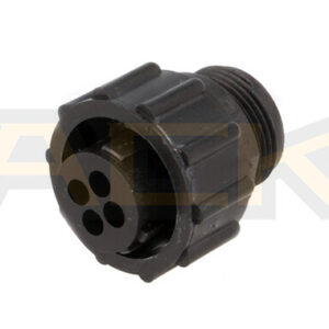 Conector circular sellado hembra de 4 orificios 182647 1