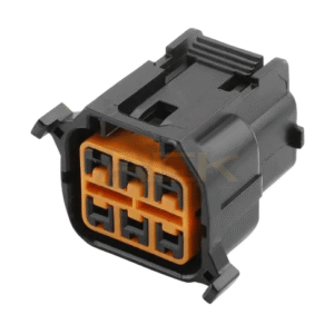 6 way female sealed headlight socket auto lamp connector hp066 06021