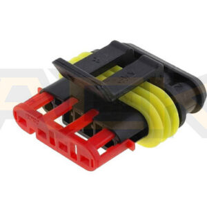 Conector de coche hembra TE Amp Superseal 1.5 de 5 pines 282089 1 (2)