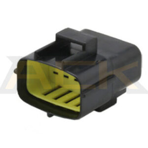 Amp Econoseal J Series Conector automático macho impermeable eléctrico de 10 pines 174657 2 (2)