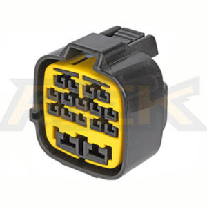 RFWQLW Serie híbrida Conector de arnés de cables de motocicleta sellado hembra de 16 orificios QLW2 C 16F B QLW2 L 16F Y