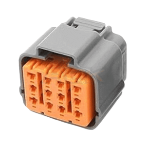 sumitomo dl sealed series 12 pole female auto connector for cars 6195 0149