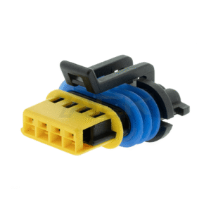 Delphi GT 150 3.5mm 4 polos hembra sellado conector de coche 15336035