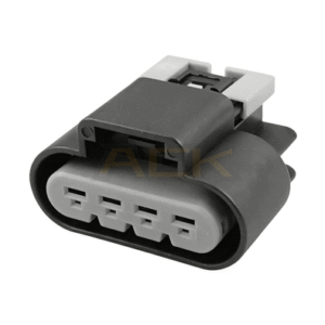 delphi gt 280 series 4 pole female sealed fuel electric gasoline pump headlight socket 15326631