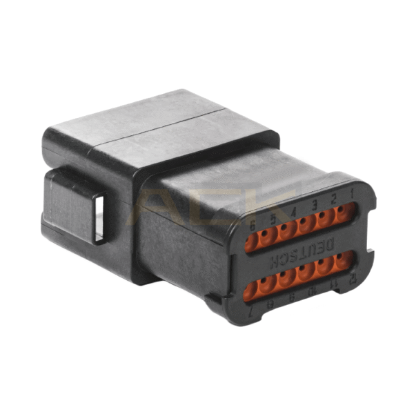 dt04 12pa be03 12 pin male housing deutsch connectors