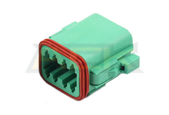 dt06 08sc 8 pin female green housing deutsch connectors socket (4)