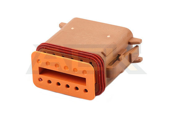 dt06 12sd 12 pin female brown housing deutsch connectors socket (3)