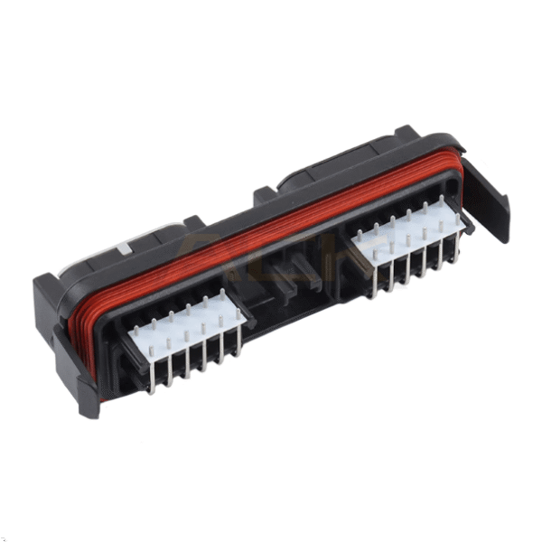 dtm13 12pa 12pb r008 deutsch dtm series 24 pin right angle pcb enclosure header wire to board connector