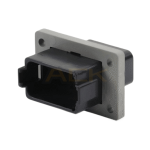 deutsch dt series dt04 12pb l012 12 pin male welded flange receptacle