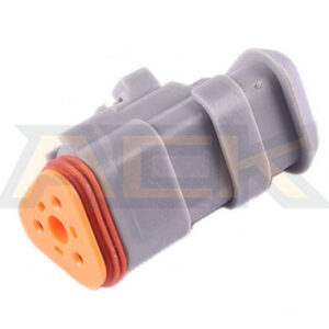 Deutsch DT Series DT06 3S E008 Adaptador de bota retráctil de carcasa hembra de 3 pines