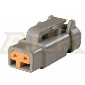 Deutsch DTM Series DTM06 2S P006 Conector hembra de 2 posiciones