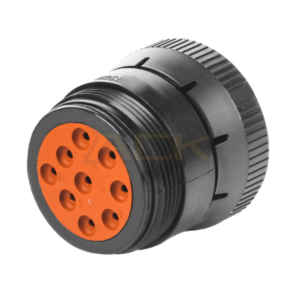 deutsch hd10 series 9 position circular female connector receptacle housing hd16 9 1939s