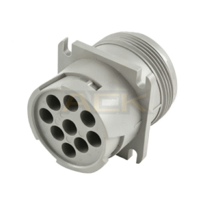 deutsch hd10 series hd10 9 96p 9 position circular male connector receptacle housing panel mount