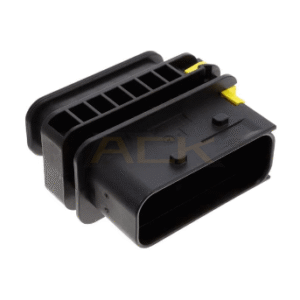 amp hdscs series 15 pole male hycrid connector 1 1564530 1