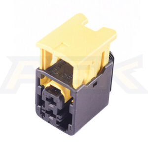 Conector de camión hembra de 2 polos de la serie AMP HDSCS 1 1418483 1 (2)