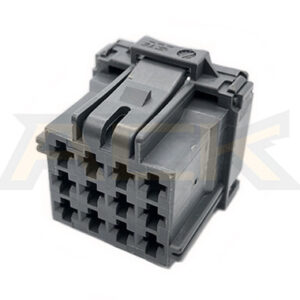 amp mcp 2.8 series 12 way female unsealed socket housing 8 968972 2