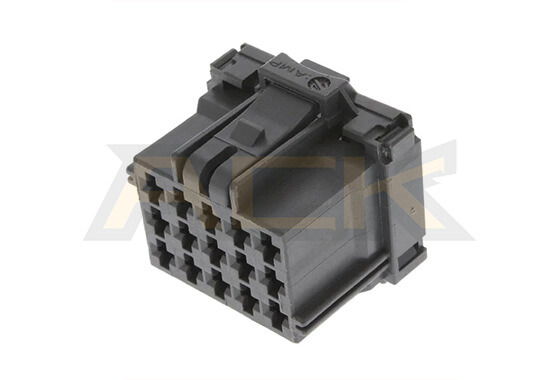 amp mcp 2.8 series 15 way female unsealed connector housing 8 968973 2
