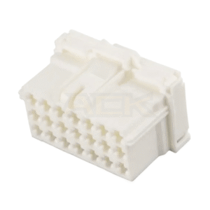 amp mcp 2.8 series 21 way female unsealed ecu connector housing 7 968975 1