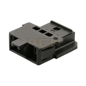 amp mcp 2.8 series 3 pin unsealed male connector housing 1 968977 9