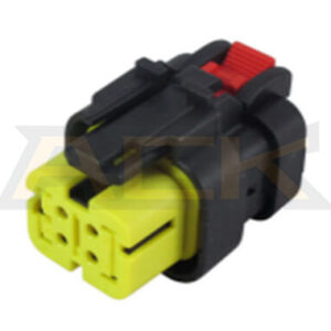 Ampseal 16 Conector automático impermeable hembra de 4 pines Enchufe de alta resistencia 776487 3